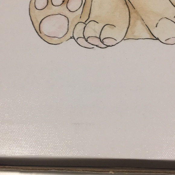 WALL ART CANVAS’ Elephant and Lion Print 12X12 - Picture 6 of 12